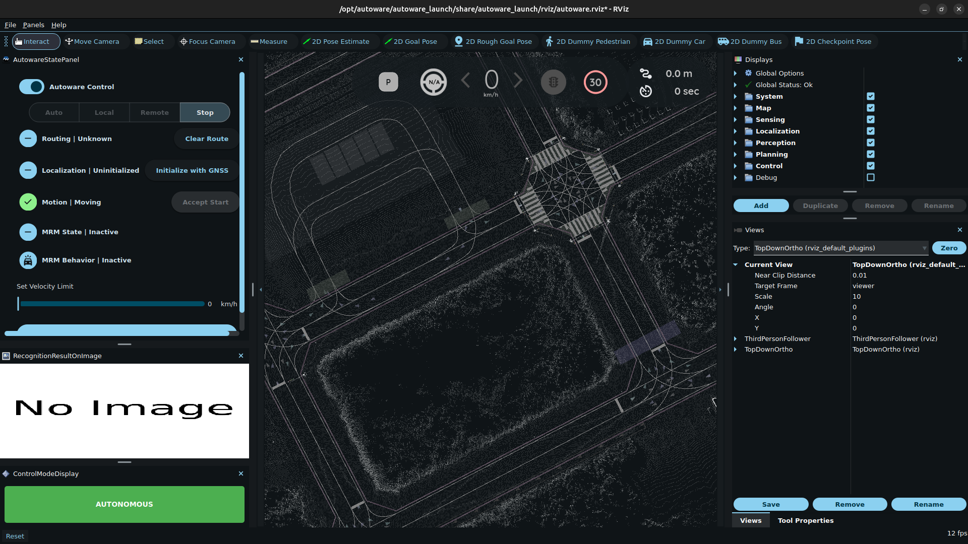 Autoware 的 planning simulator GUI 使用教學 | T.P. Lin 的技術筆記